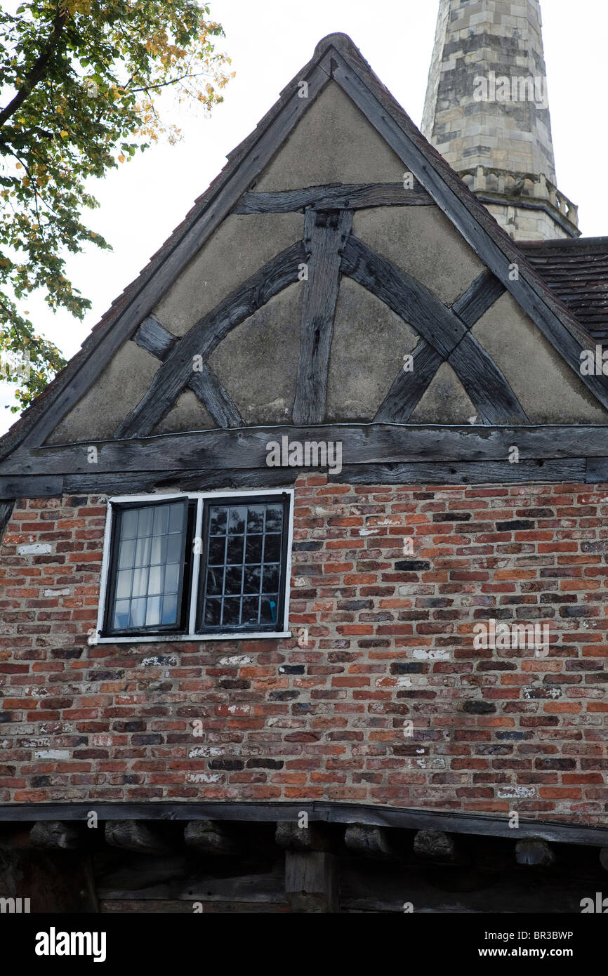 Mittelalterliche Gauner Hütte, York Stadtzentrum Stockfoto Mittelalterliche Gauner Hütte, York Stadtzentrum Stockfoto