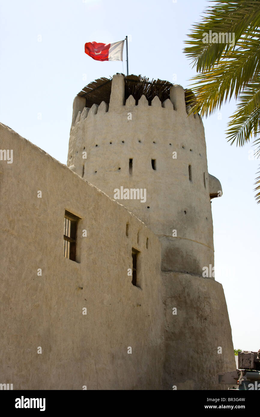 Umm Al Quwain Museum und Fort in Umm Al Quwain, Vereinigte Arabische Emirate Stockfoto