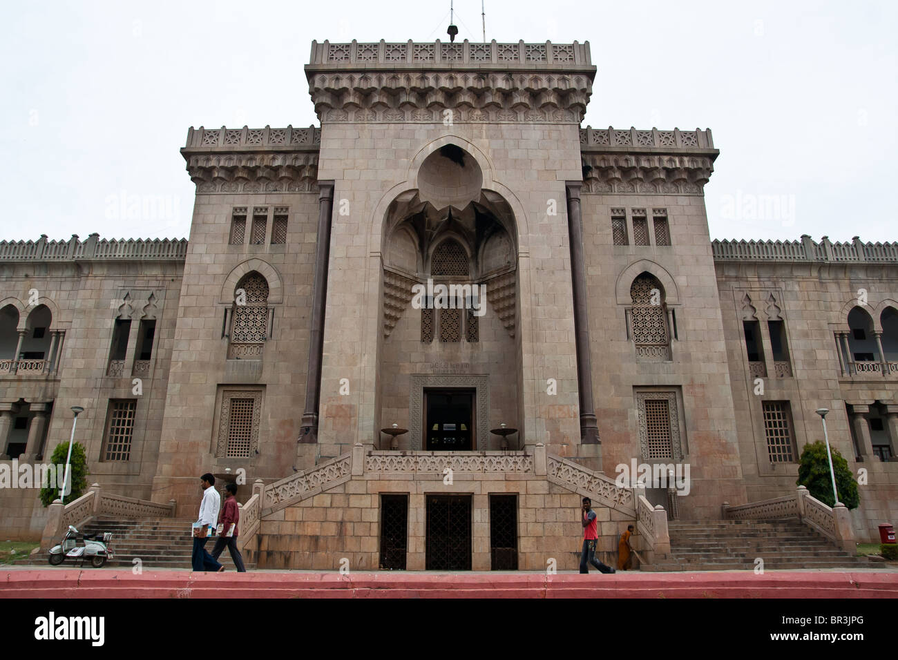 University College of Arts and Social Sciences, Osmania Universität, Hyderabad Stockfoto