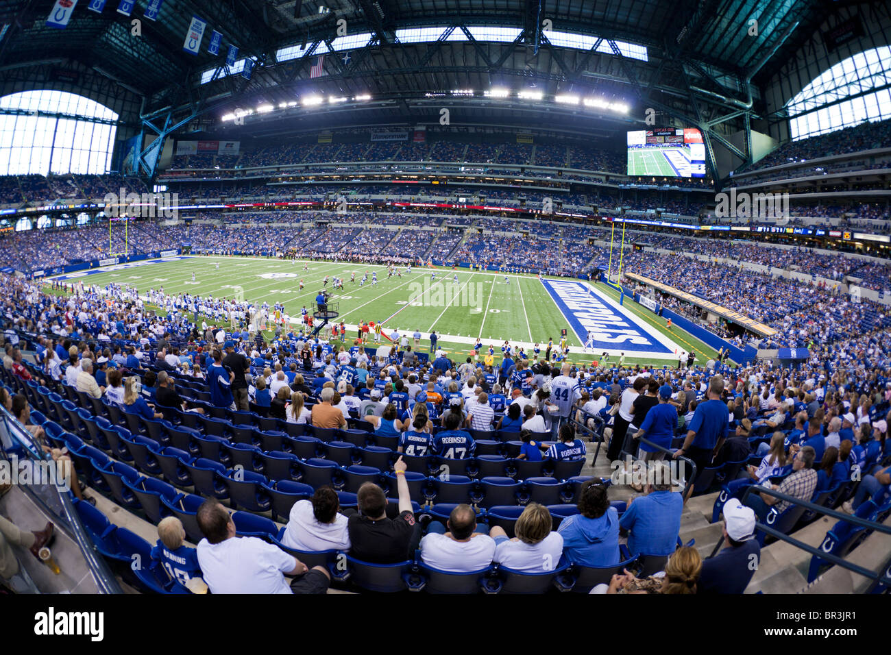 Lucas Oil Stadium Stockfoto