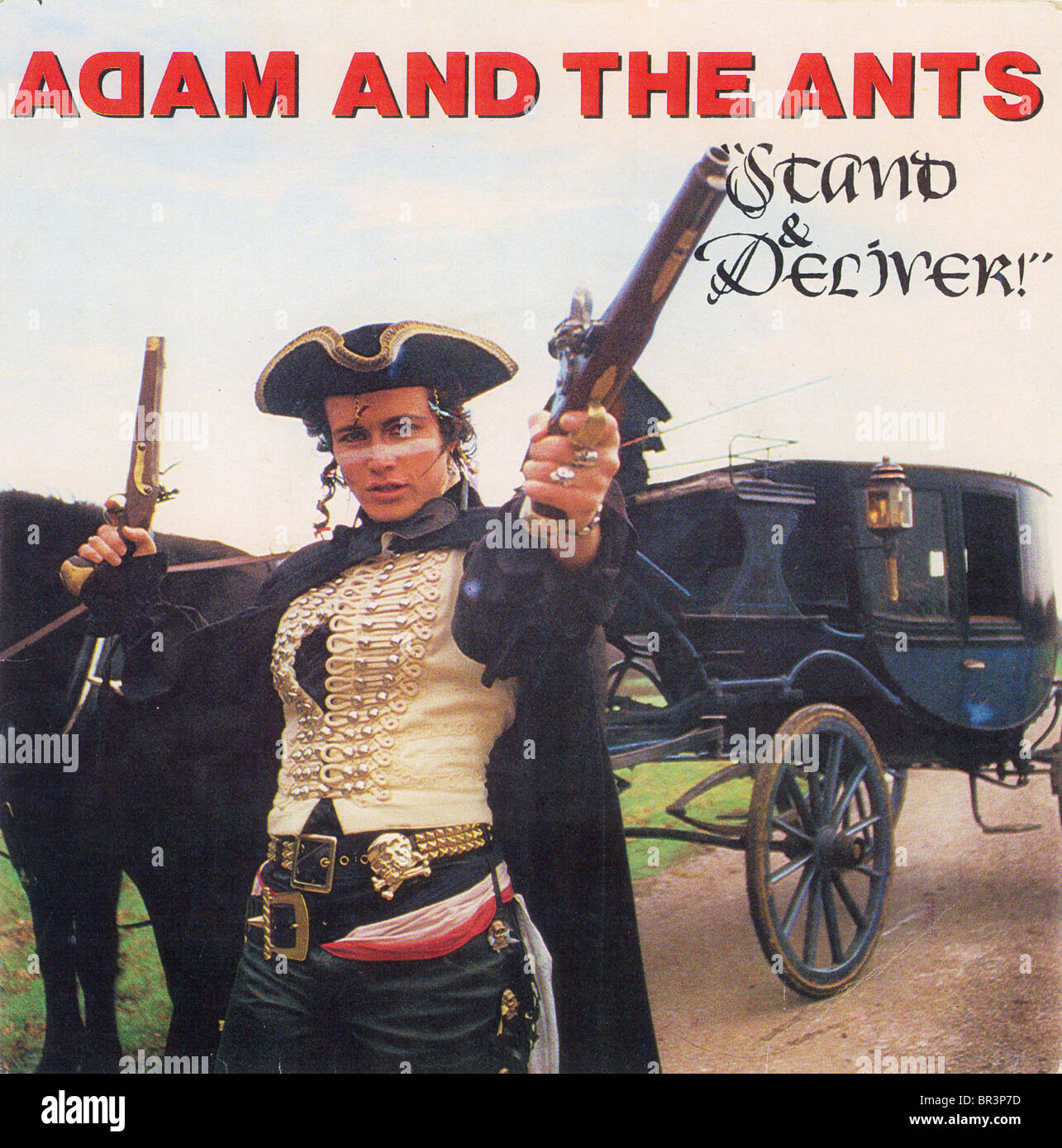 ADAM AND die Ameisen - 1981 Album-cover Stockfoto