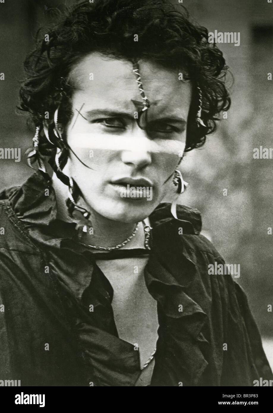 ADAM ANT-Promo-Foto von UK-Pop-Sängerin über 1982 Stockfoto