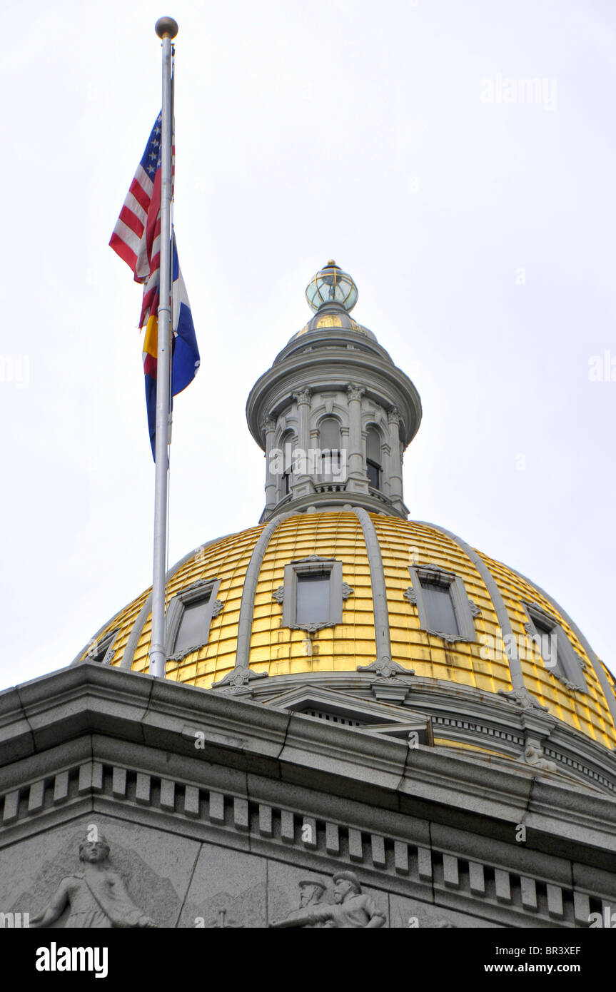 Denver Colorado State Capitol Building Stockfoto