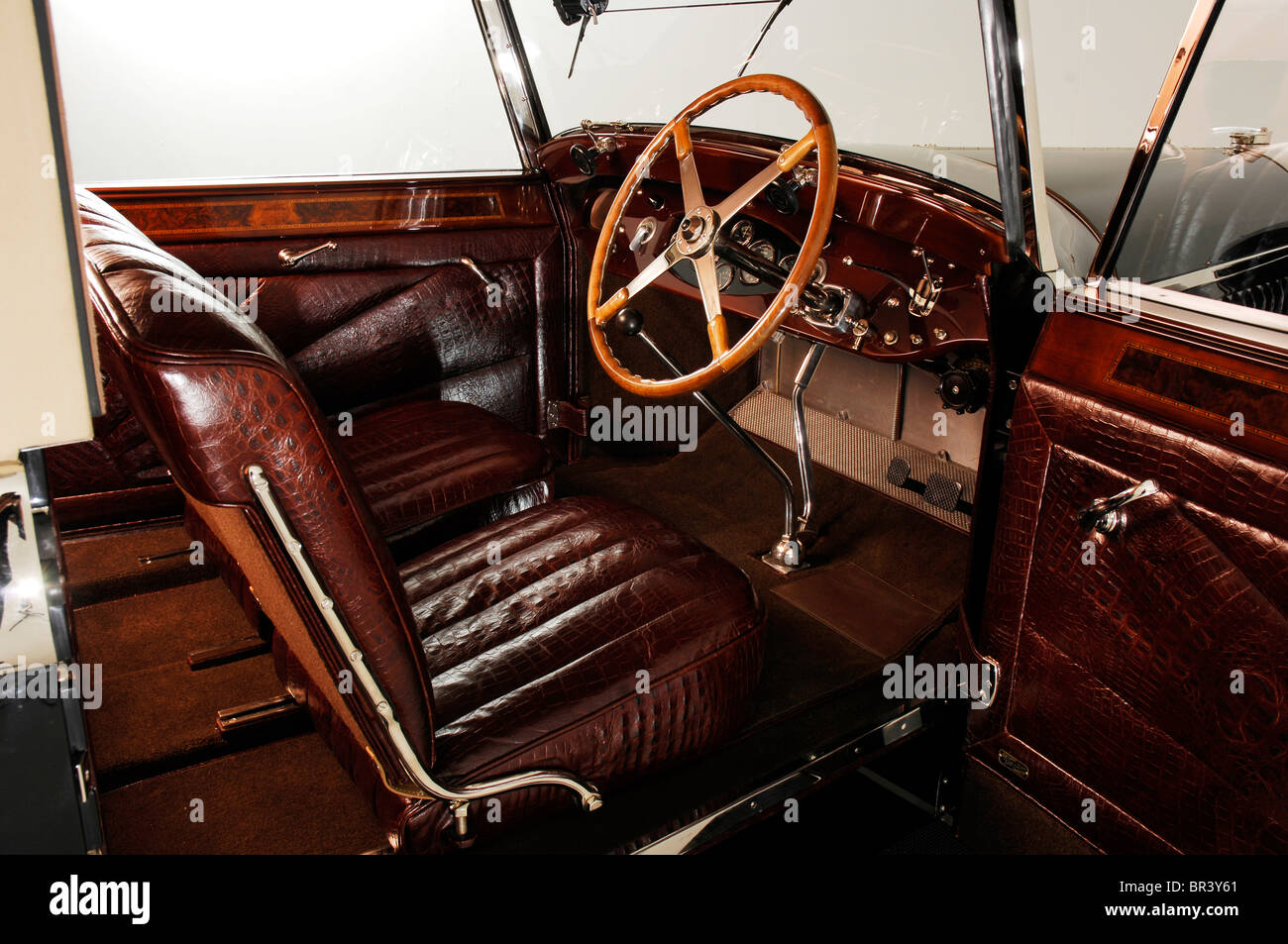 1930-Bugatti Typ 46 Faux Stockfoto