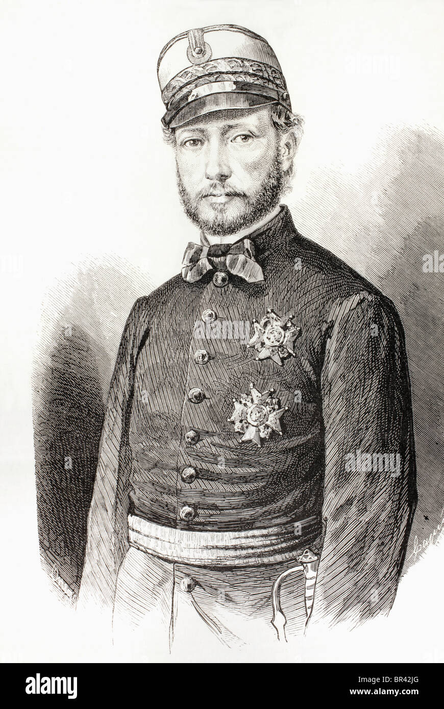 Don Juan Prim y Prats, Marquis von Los Castillejos, Grande von Spanien, Graf von Reus, Vicomte von Bruch, 1814-1870. Stockfoto