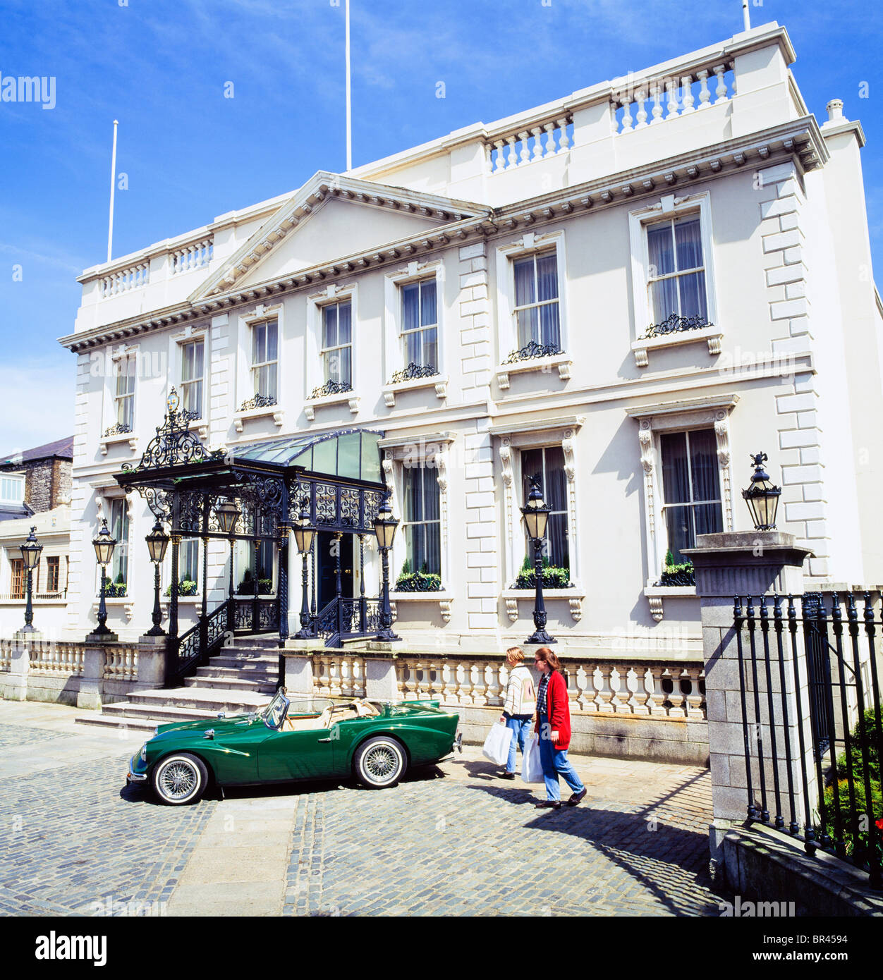 Dublin City, Co Dublin, Irland, Mansion House Stockfoto