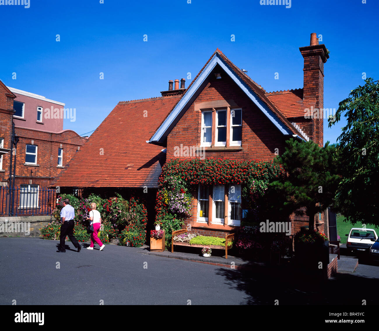 Dun Laoghaire, Co. Dublin, Irland, Dun Laoghaire Peoples Park Stockfoto