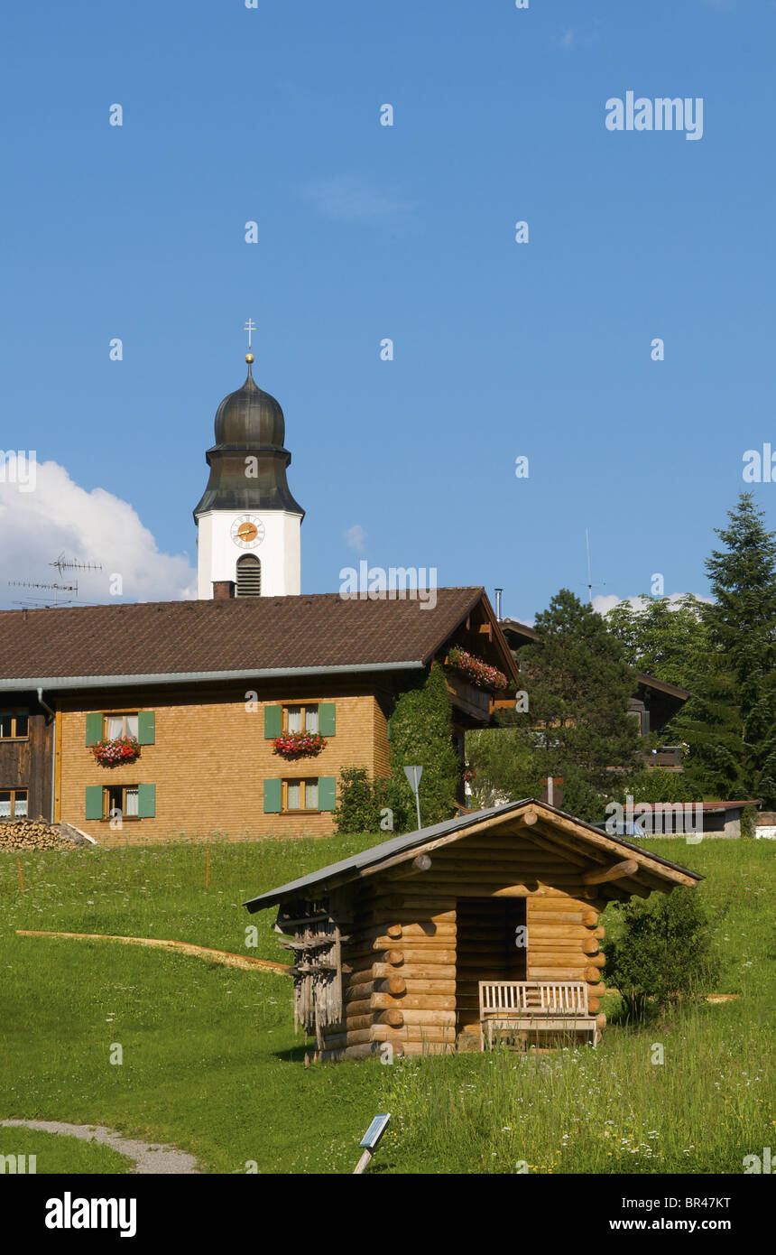 Ofterschwang, Allgäu, Bayern, Deutschland, Europa Stockfoto