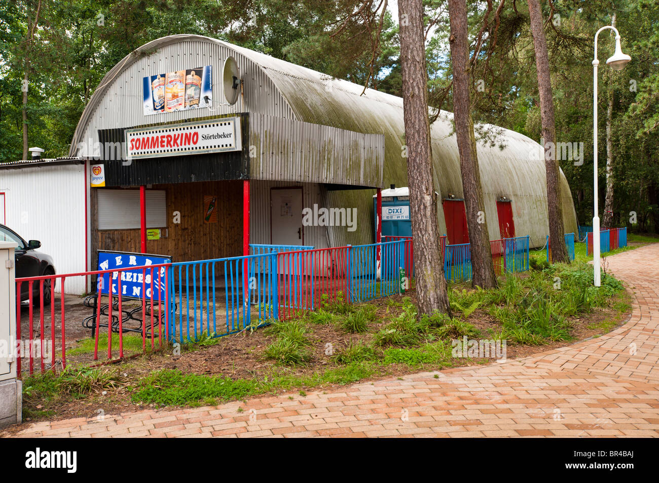 Kino "Klaus Störtebecker", Baltic resort Prerow, Mecklenburg-Western Pomerania, Deutschland, Europa Stockfoto