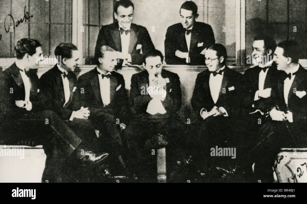 ALFREDO AND seine BAND - uns Gruppe um 1935 Stockfoto