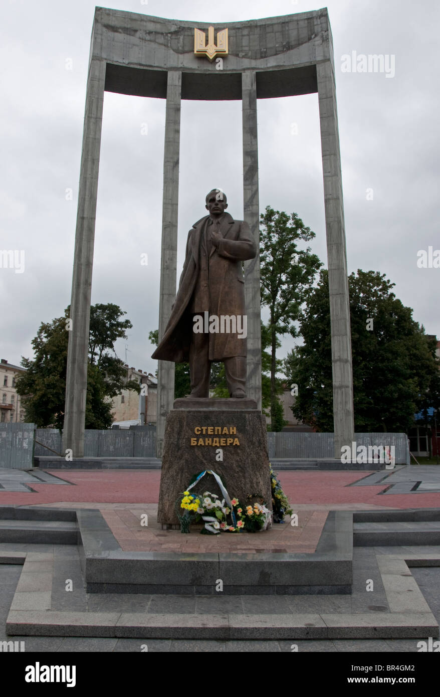 Stepan Bandera, ukrainischer Nationalist Stockfoto