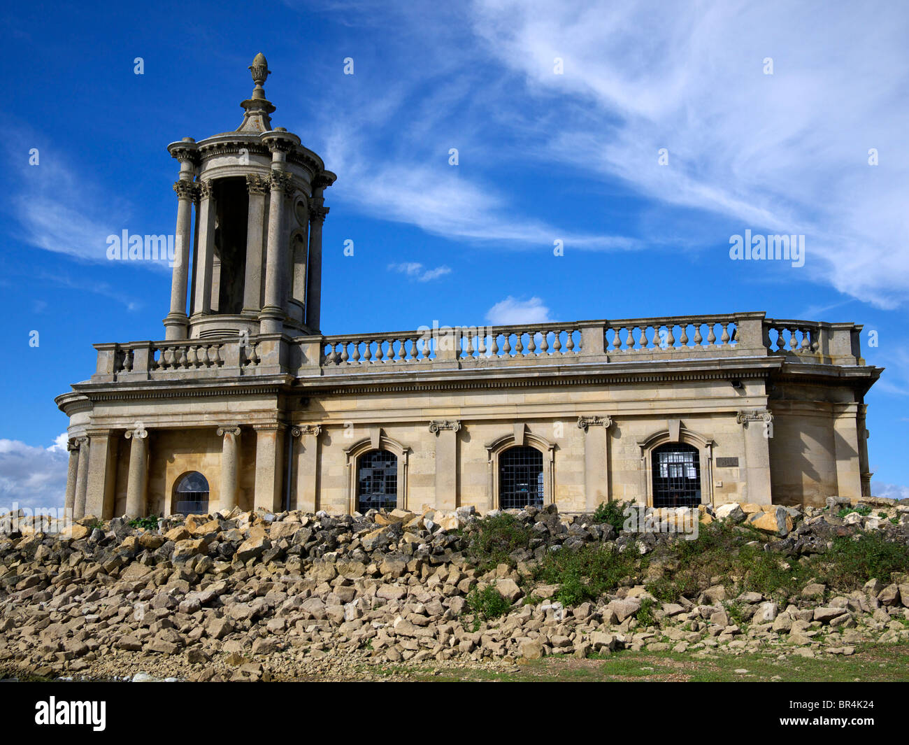 Normanton Kirchenmuseum auf Rutland Wasser England UK Stockfoto