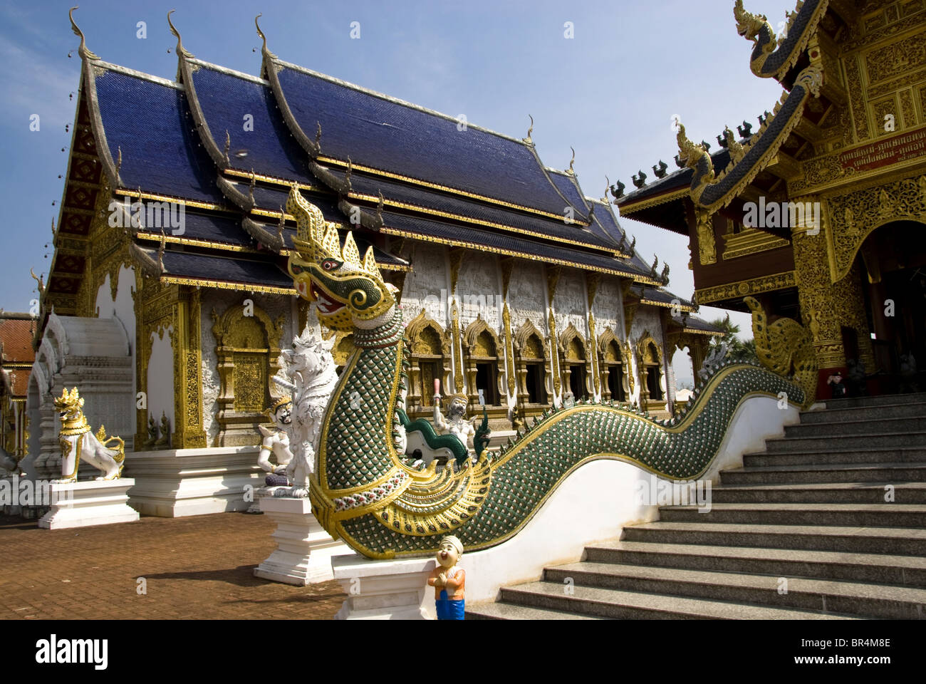 Tempel Wat Banden in Mae Taeng, Chiang Mai, Thailand Stockfoto