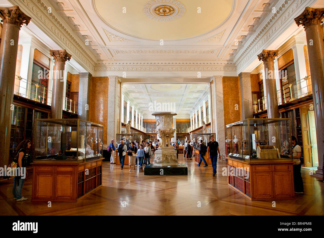 Europa, Großbritannien, England, London, British Museum, Bibliothek des Königs Stockfoto