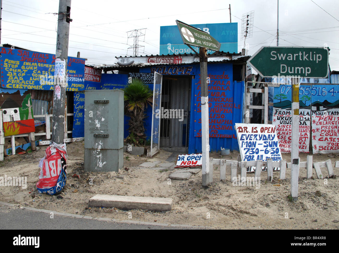 Südafrika, Kapstadt: Khayelitsha Elendsviertel Stockfoto