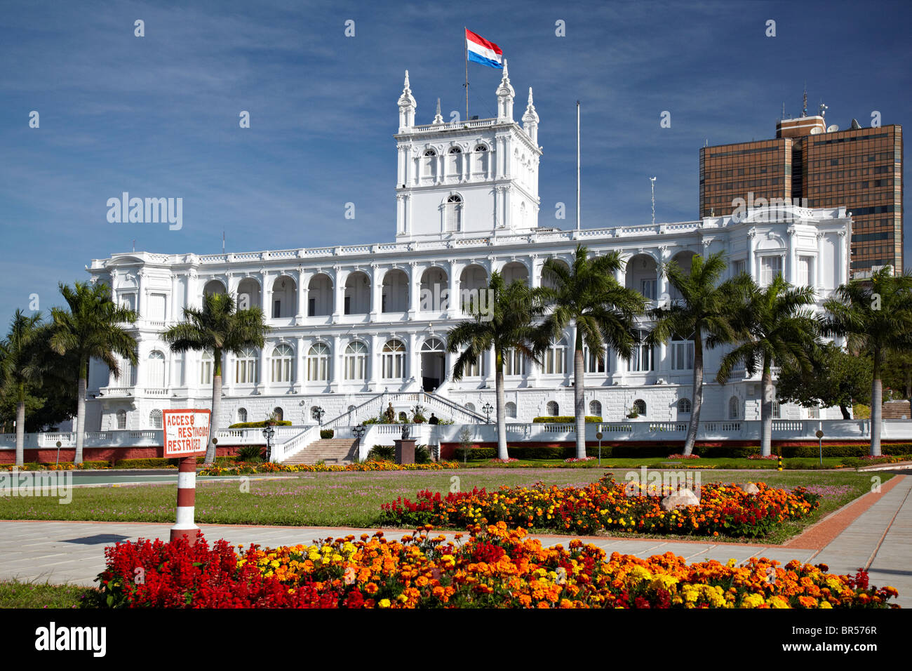 Palacio de Gobierno (Regierungspalast), Asuncion, Paraguay Stockfoto