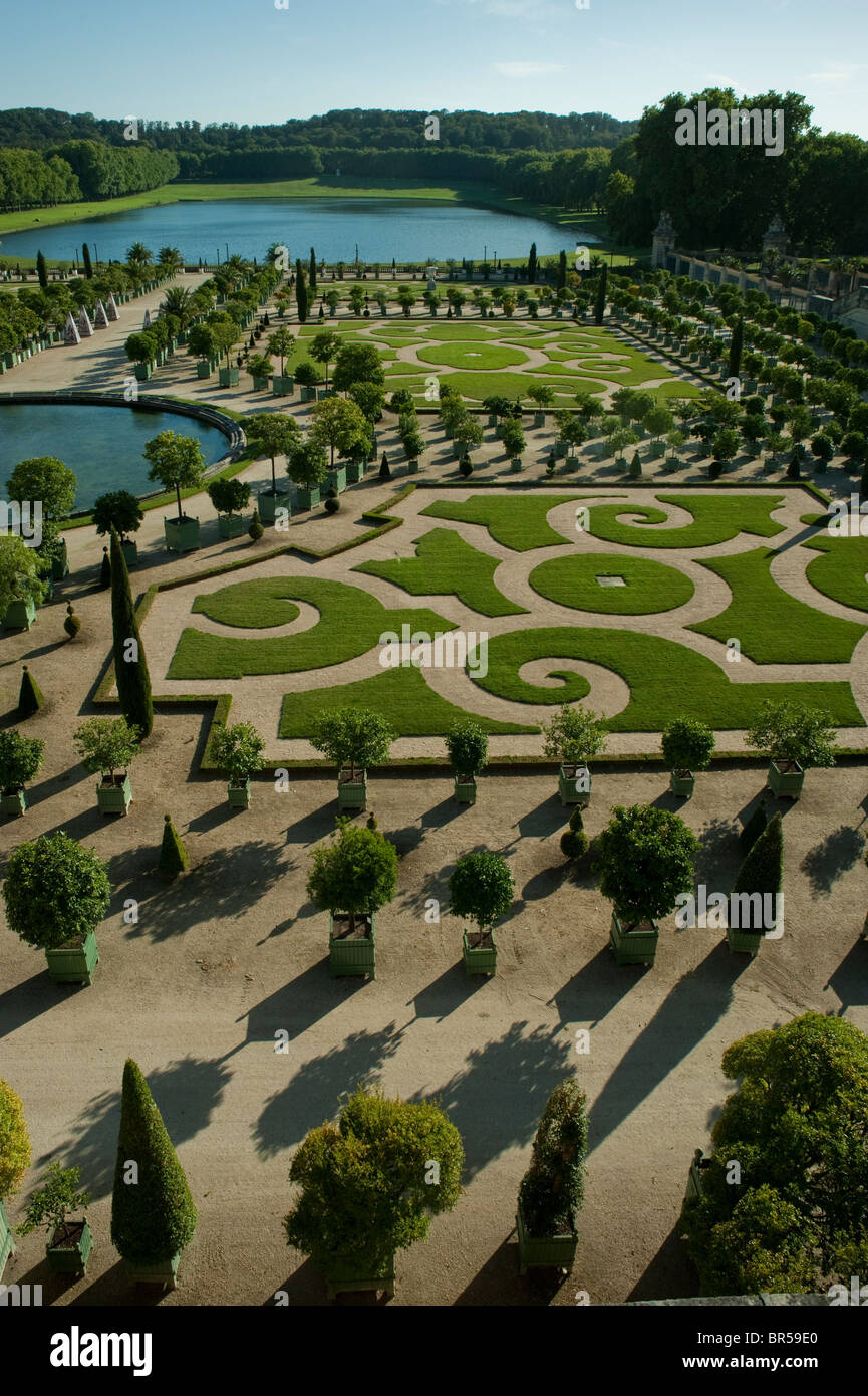 Versailles Frankreich Franzosischer Garten Orangerie Des