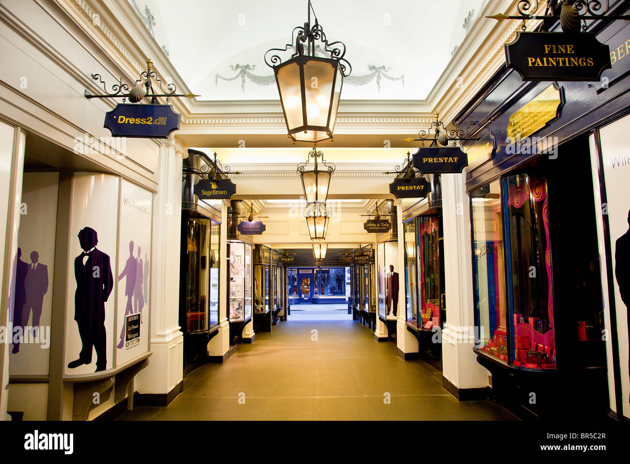 Europa, Großbritannien, England, London, Mayfair Bezirk, Fürsten Arcade Stockfoto