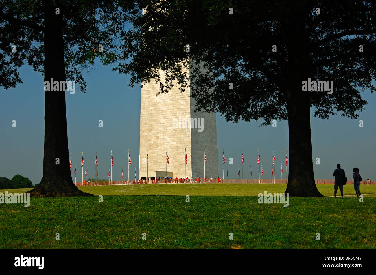 Auf das Washington Monument, Washington D.C., USA, Stockfoto