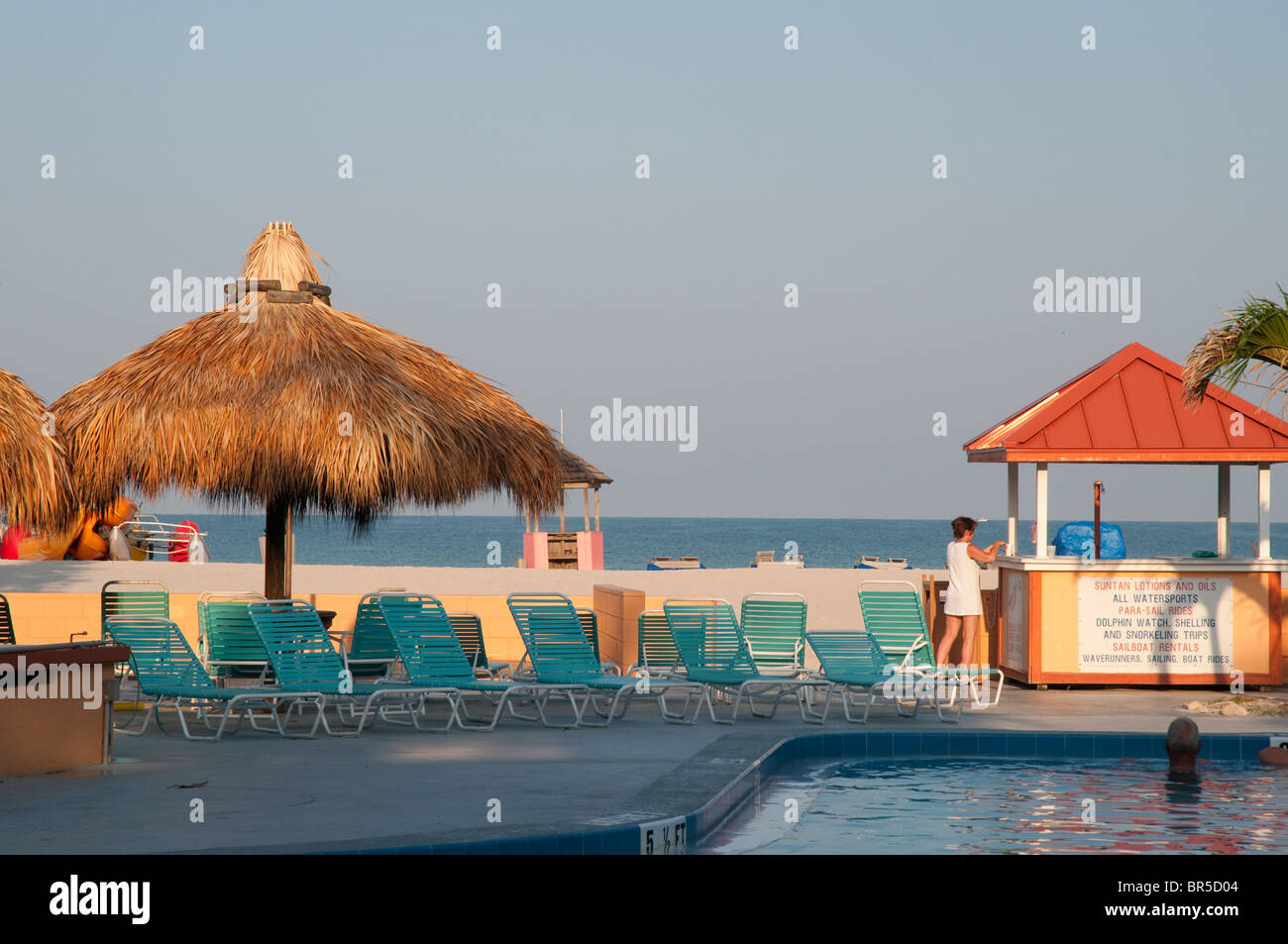 Hotel am St. Pete Beach in der Nähe von St.Petersburg Florida USA Stockfoto