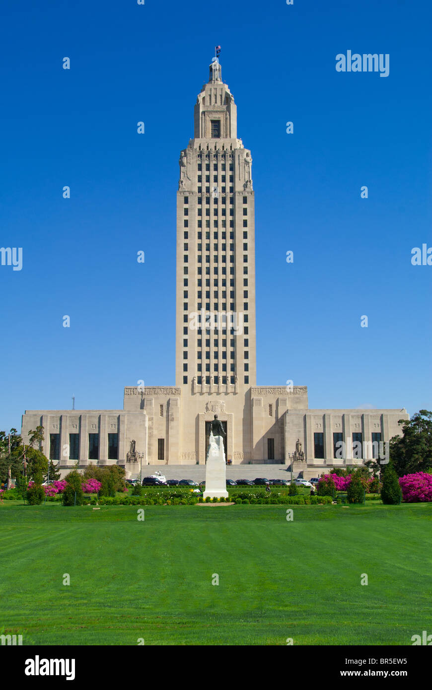 Das Louisiana State Capitol in Baton Rouge, Louisiana, USA Stockfoto