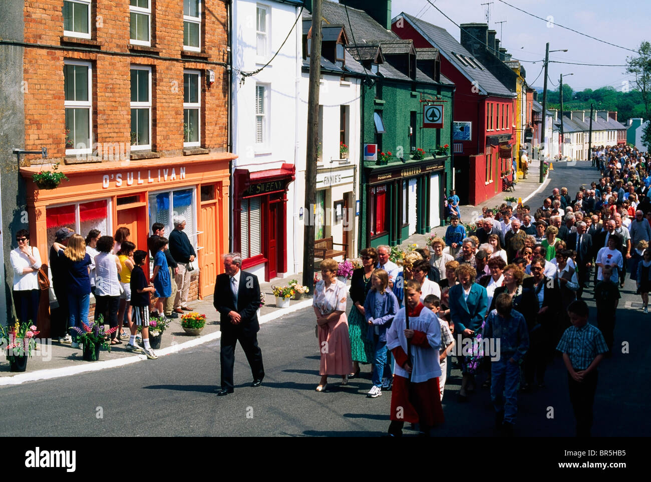 Ballydehob, Co Cork, Irland, Straßenszenen Stockfoto