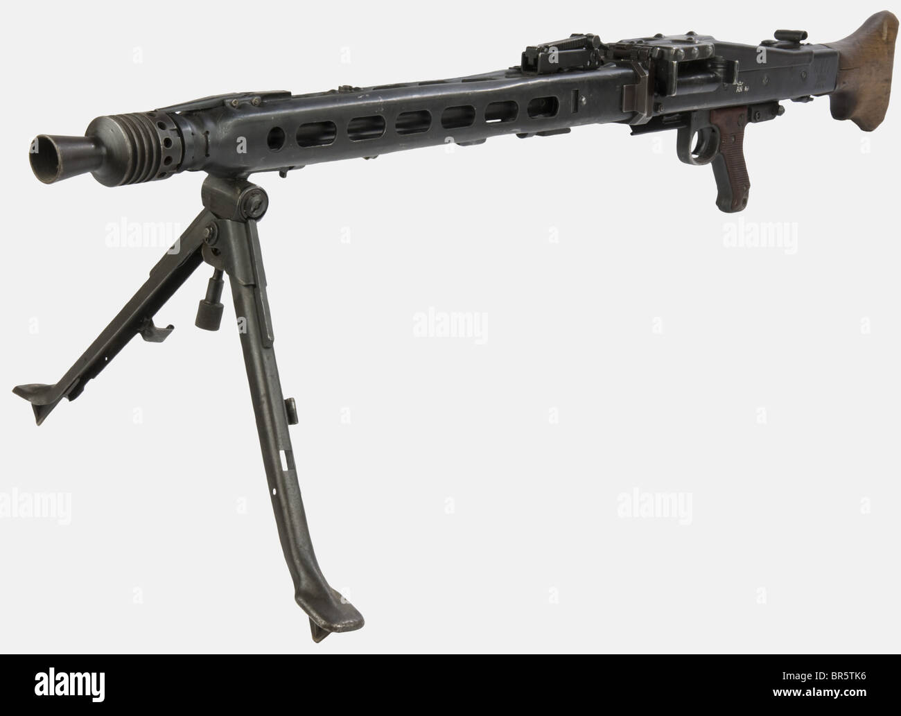 Ein Deutsches MG 42 Maschinengewehr Kaliber 7 92 X 57 Seriennummer ein-deutsches-mg-42-maschinengewehr-kaliber-7-92-x-57-seriennummer