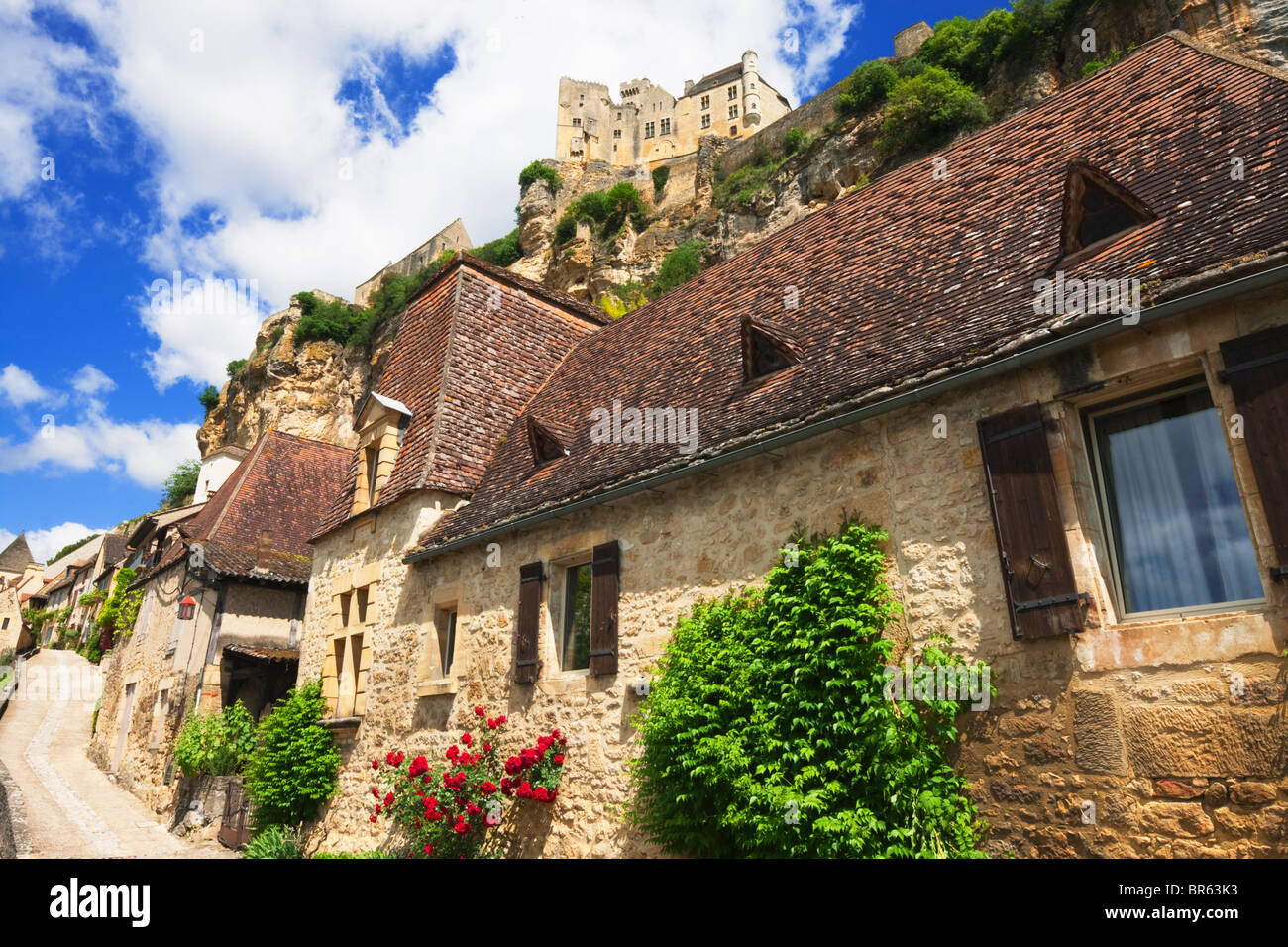 Beynac-et-Cazenac; Dordogne; Frankreich Stockfoto