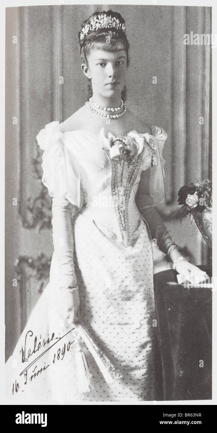 Erzherzogin Marie Valerie von Österreich (18681927) Schreibtisch set mit Dichtung., Wiener Erzherzogin Marie Valerie von Österreich (18681927) Schreibtisch set mit Dichtung., Wiener