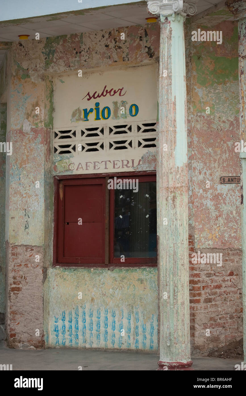 Kubanische Straßenszene Stockfoto
