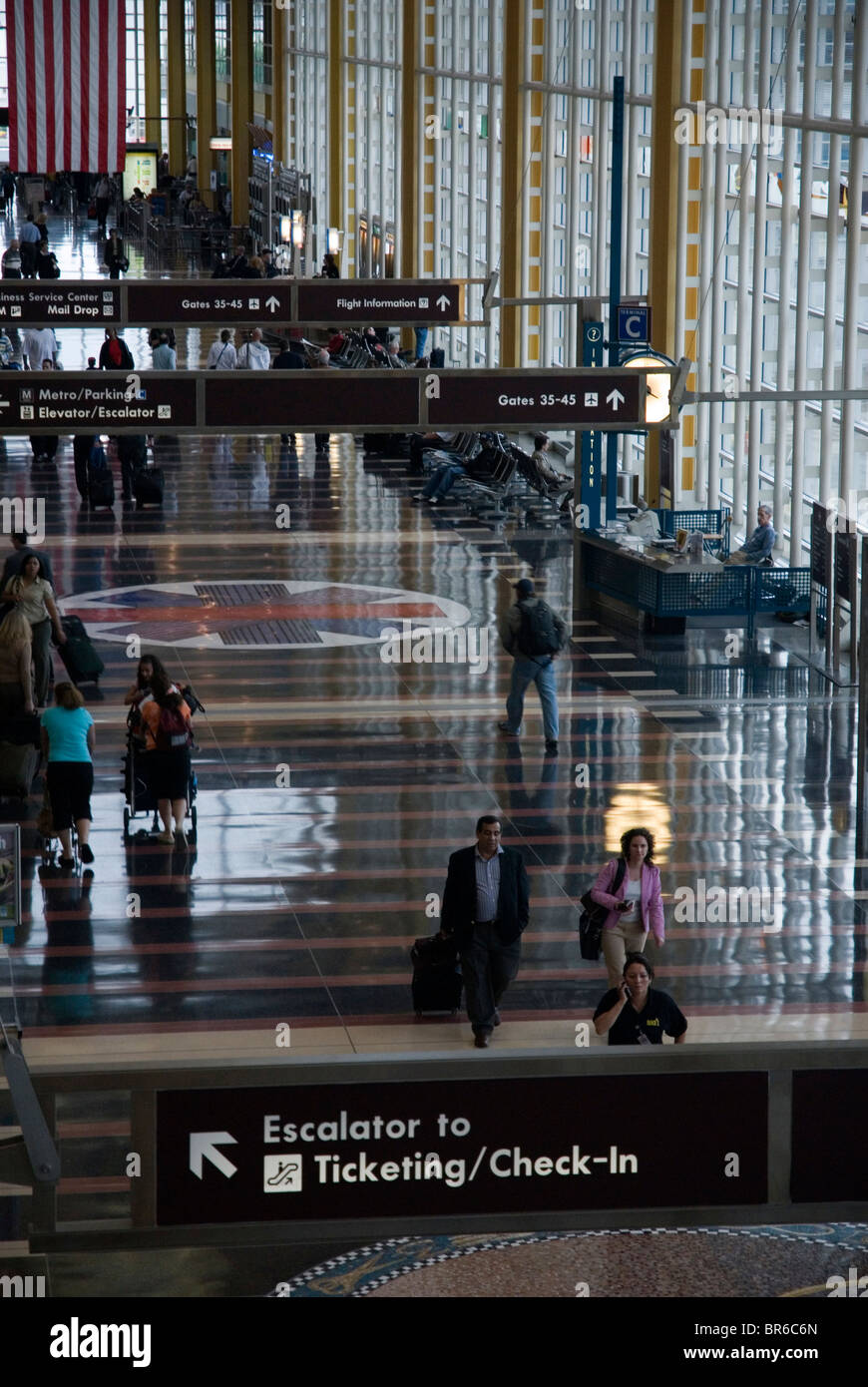 Ronald Reagan Washington national Airport Stockfoto