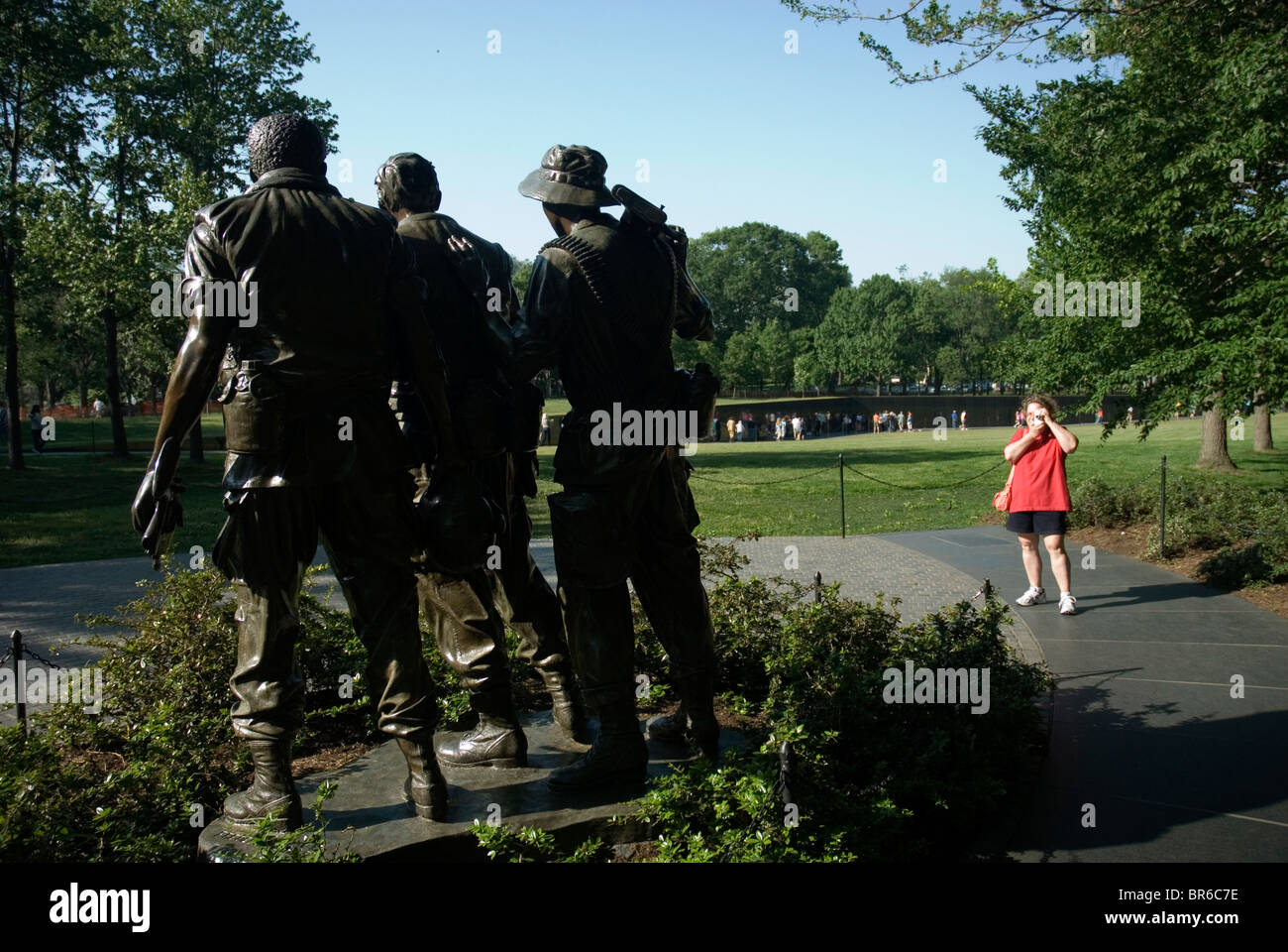 Vietnam-Krieg-Denkmal Stockfoto