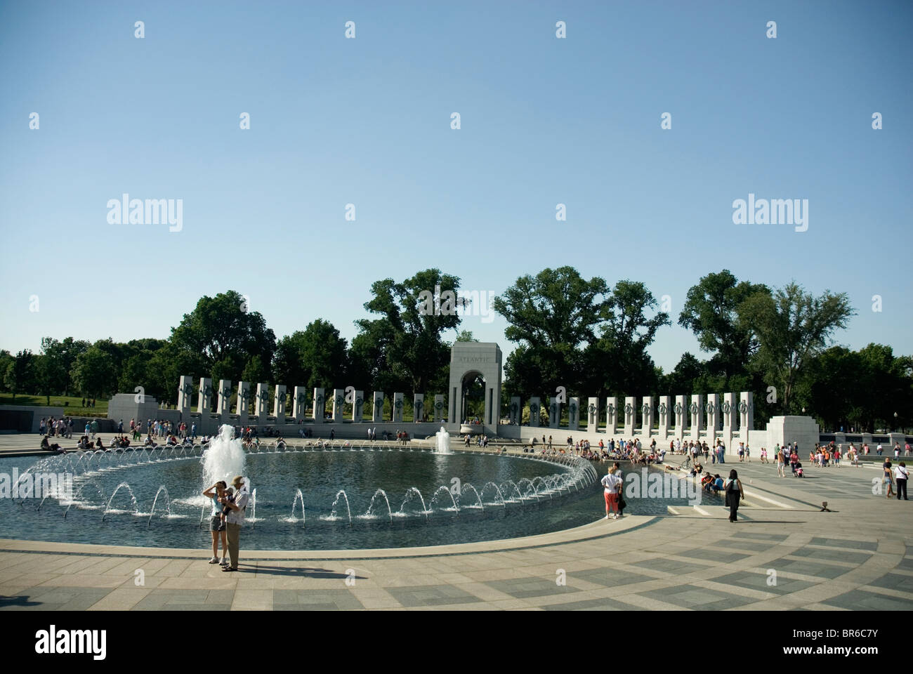 Zweiter Weltkrieg-Denkmal Stockfoto