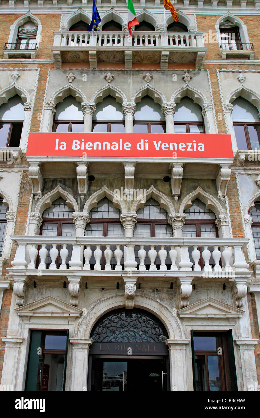La Biennale di Venezia, Venedig, Italien Stockfoto