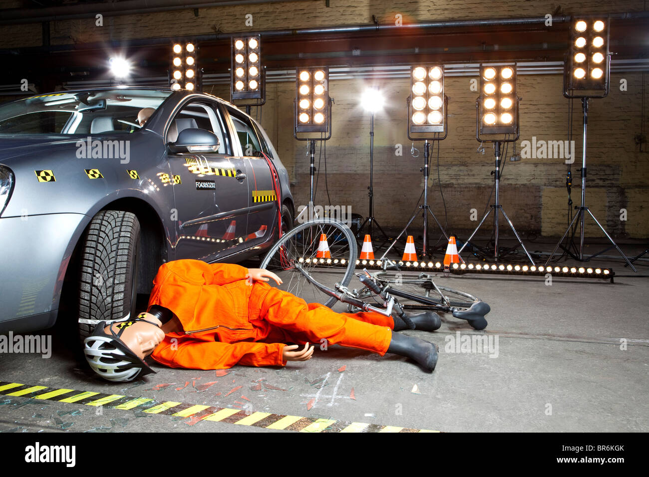 crashtest fahrrad