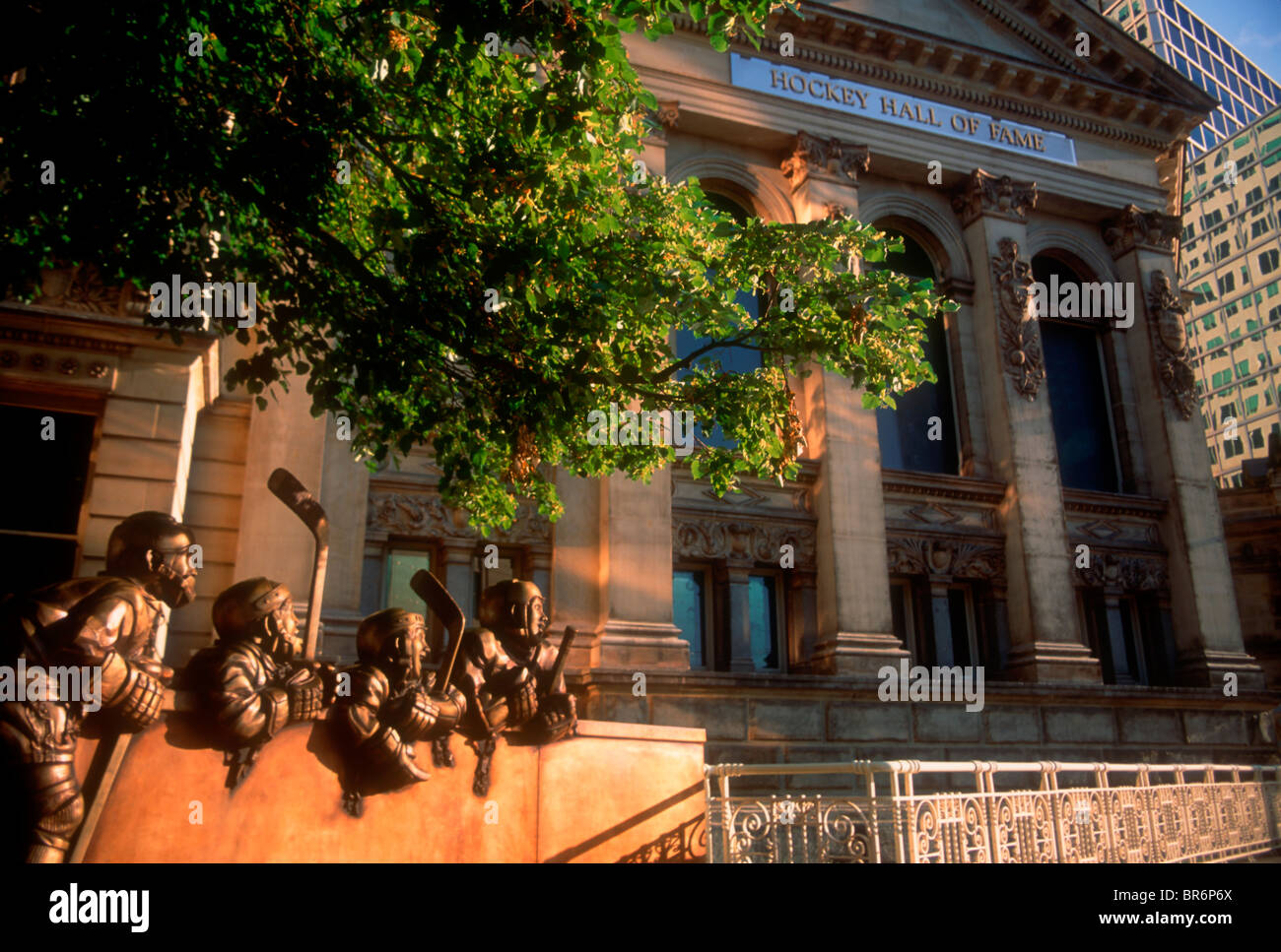 Hockey Hall Of Fame Toronto ON Kanada Stockfoto