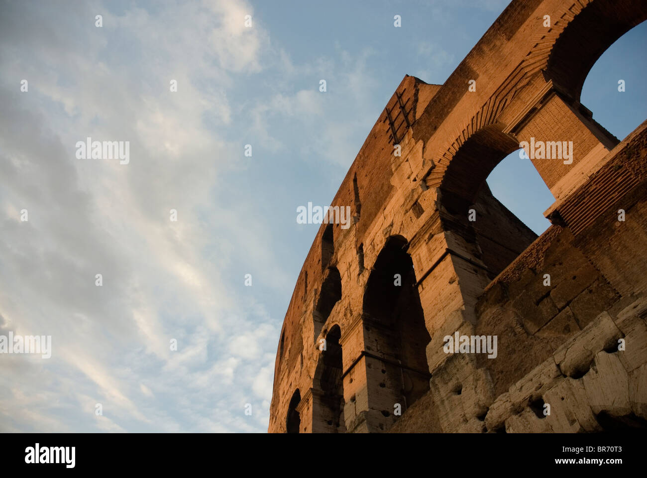 Römische Kolosseum in Rom. Stockfoto