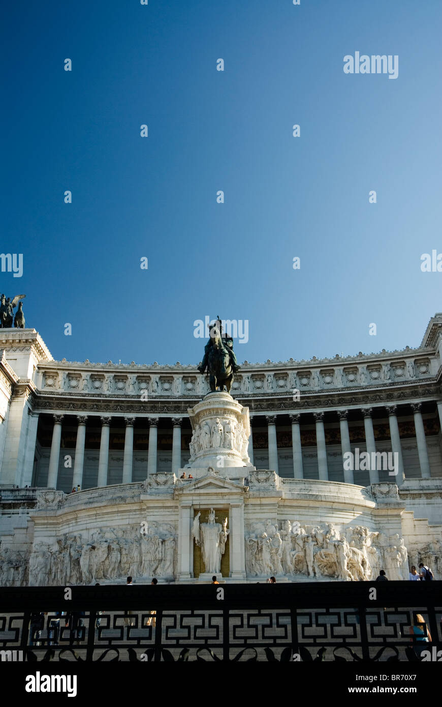 Vittorio Emanuele-Monument in Rom. Stockfoto