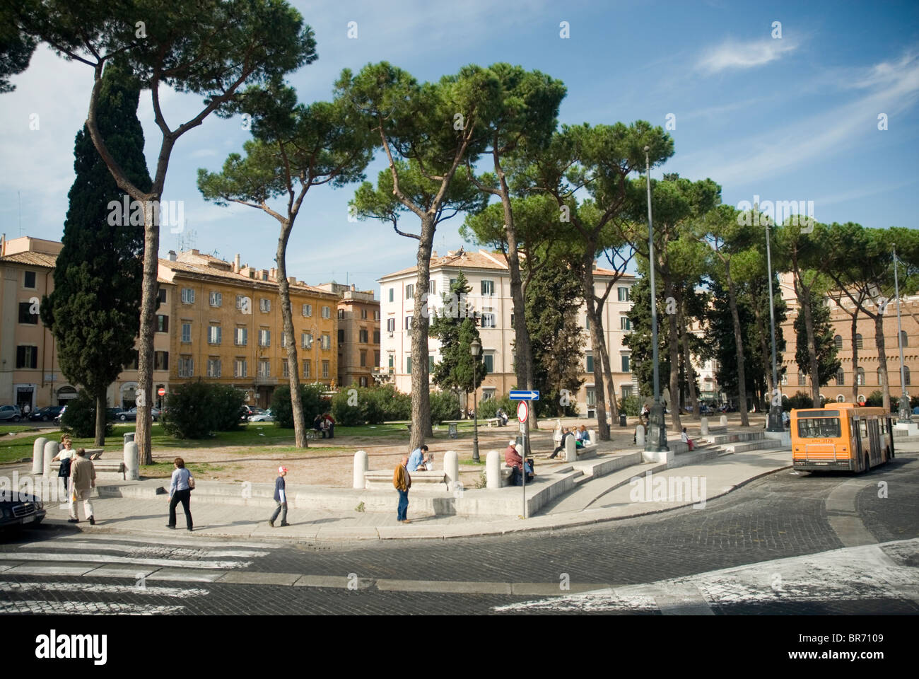 Urban Street Szene in Rom. Stockfoto