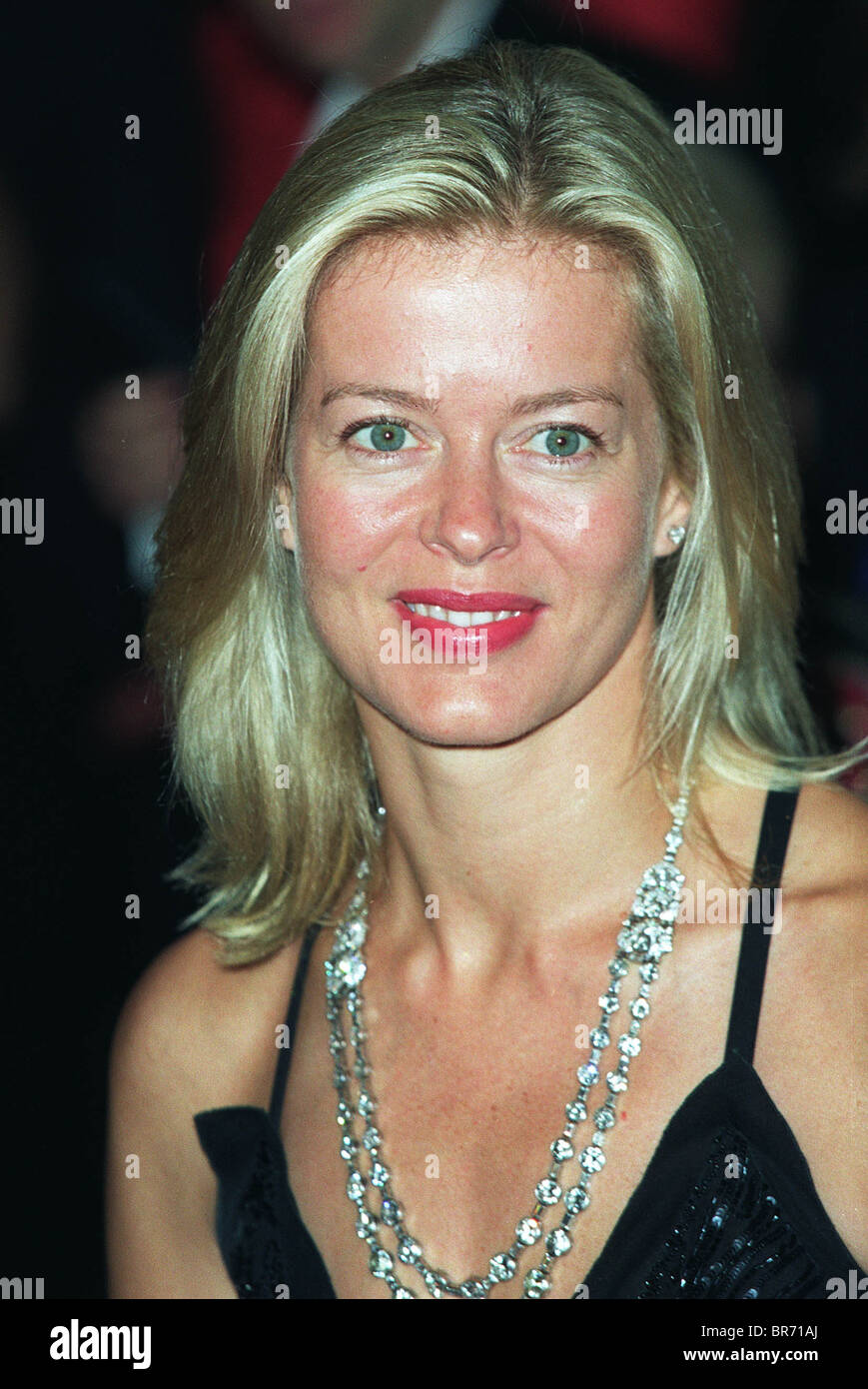 Dame HELEN TAYLOR Mitglied der königlichen Familie 31. August 2001 AMFAR GALA Venedig Italien Stockfoto