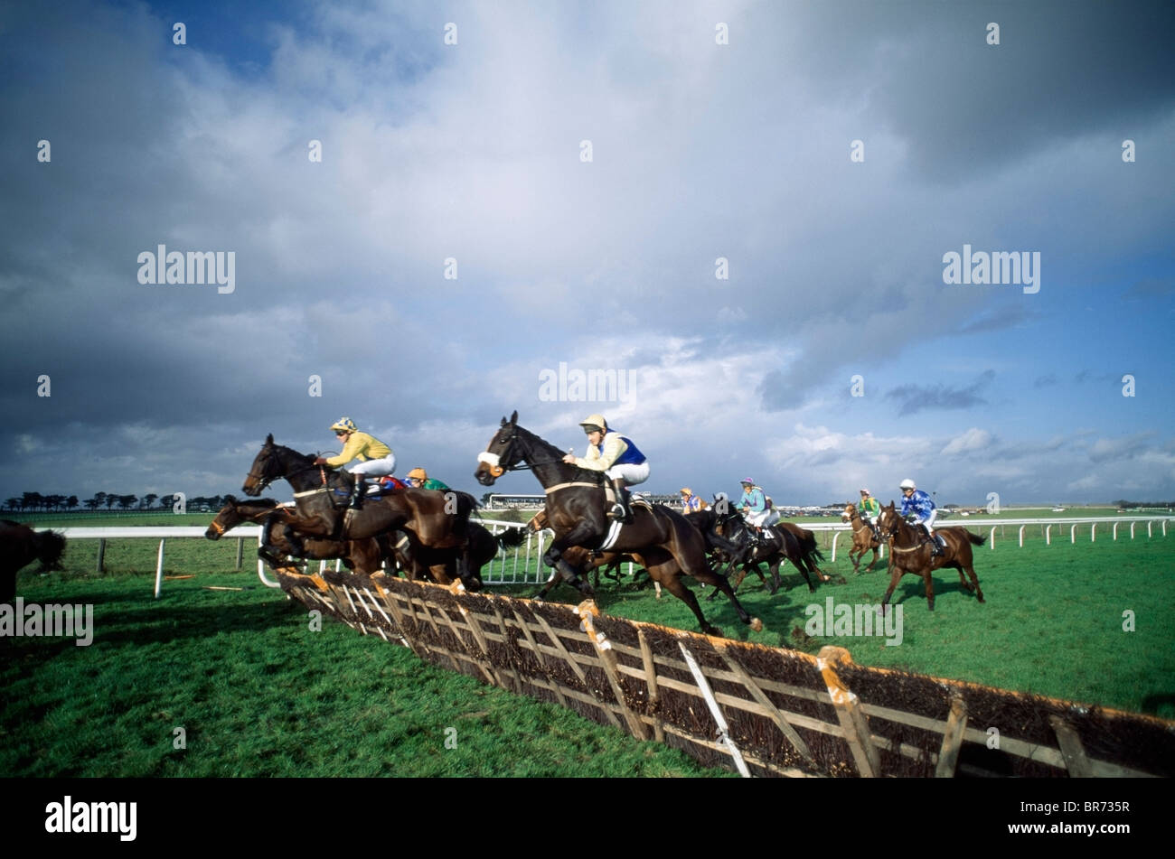 Die Galway Races, Co. Galway, Irland Stockfoto