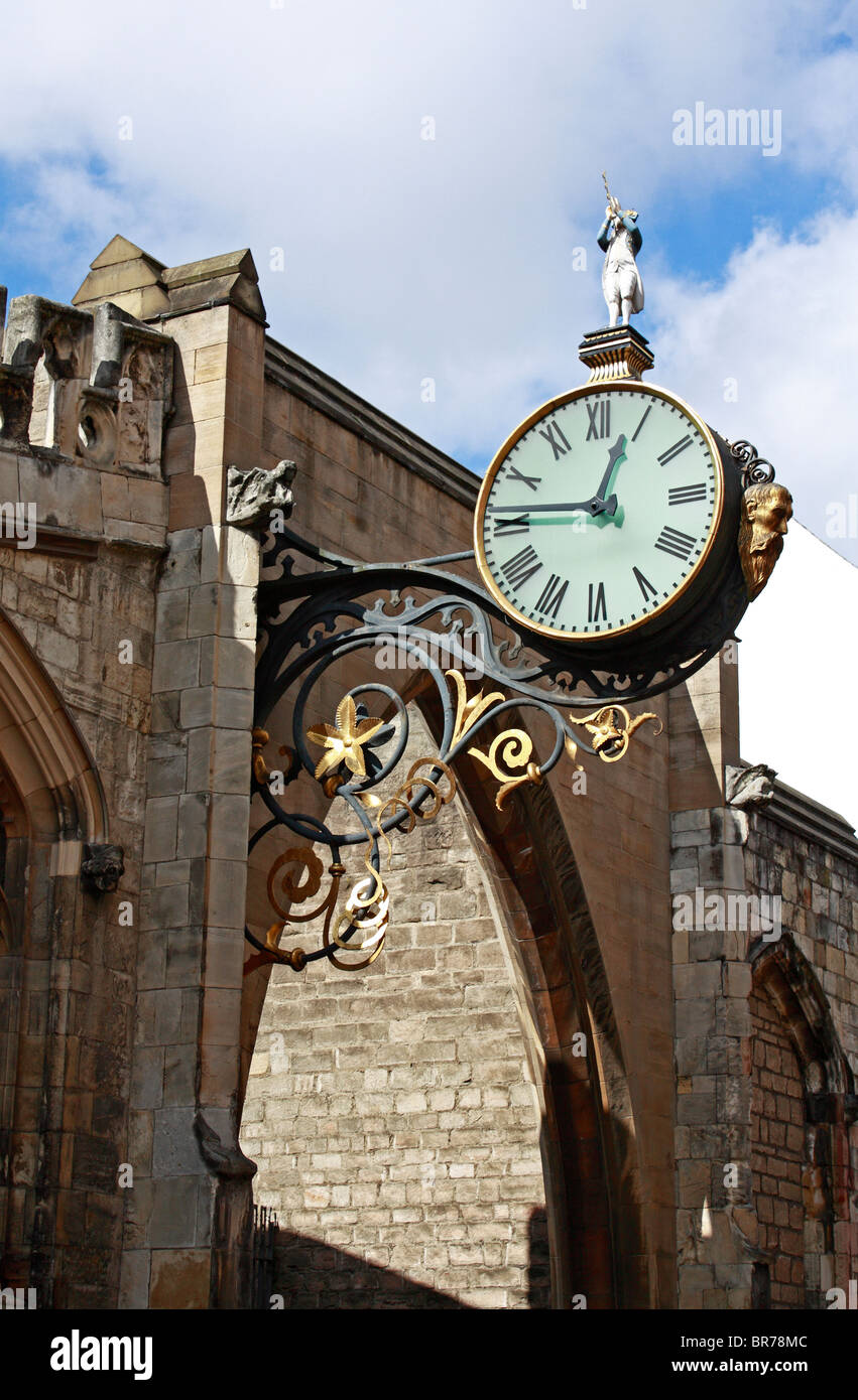 St. Martins Kirche Coney Street York City England UK England EU Europäische Union Europa Stockfoto