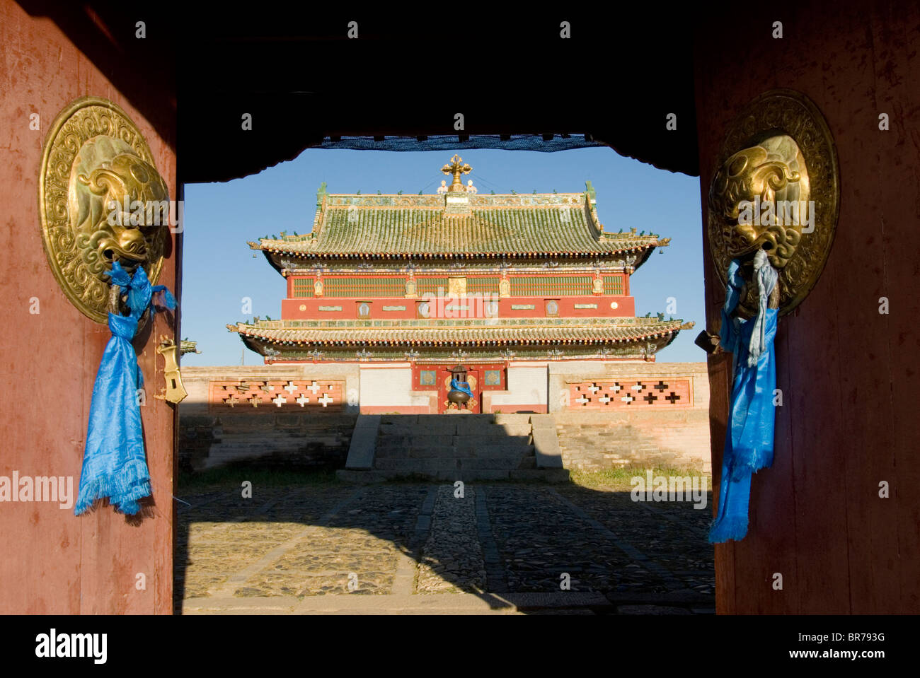 Erdene Zuu Klosters Mongolei Stockfoto