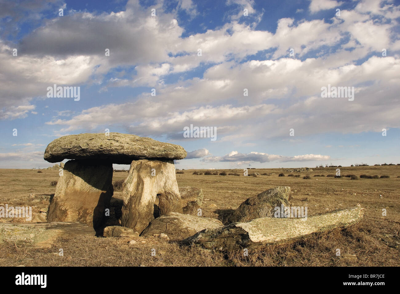Alten Dolmen in Thrakien Türkei Stockfoto