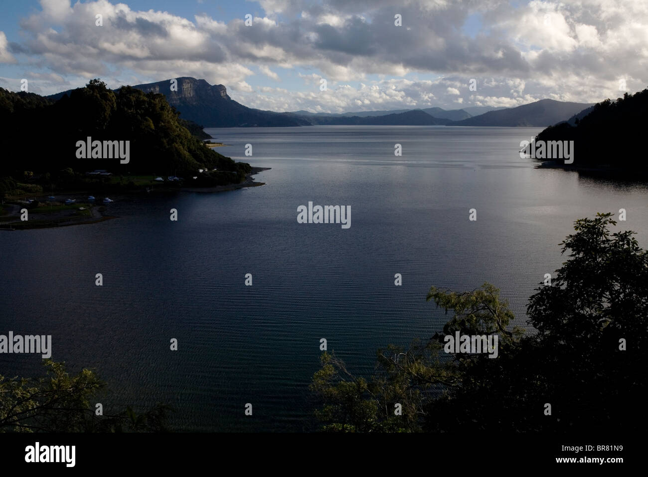 See Waikaremona in Te Urewera Nationalpark, Neuseeland. Stockfoto