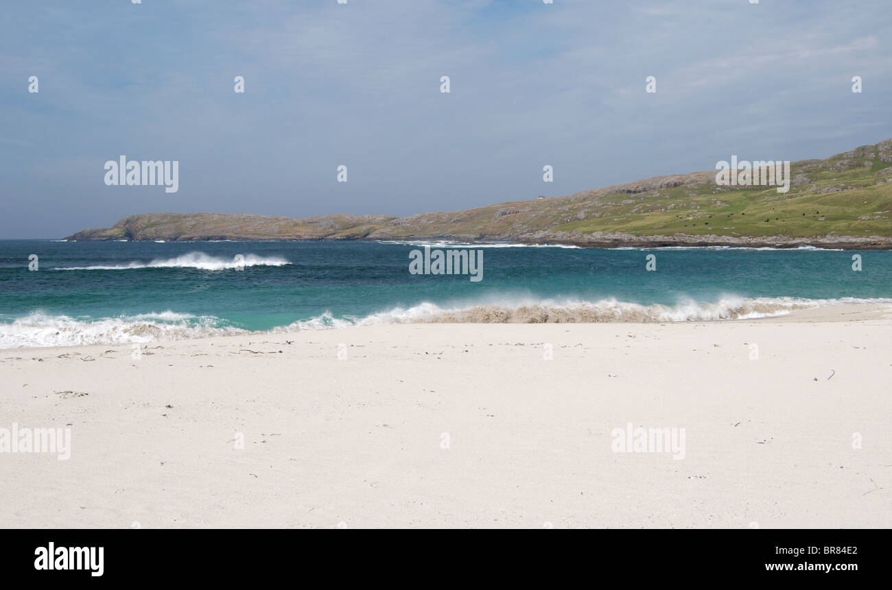 Seal Bay auf der Isle of Barra, äußeren Hebriden, Schottland Stockfoto