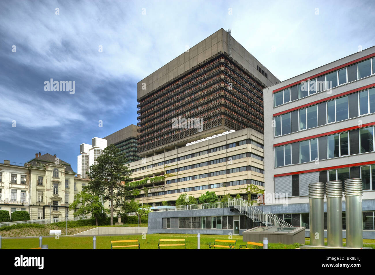 Wien, Allgemeines Krankenhaus AKH Wien Stockfoto
