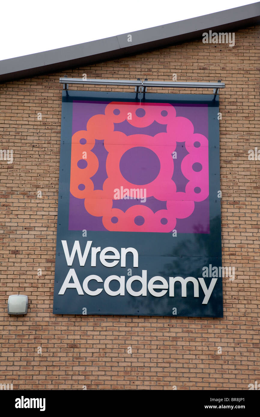 Neue Academy School in London Borough of Barnet Stockfoto