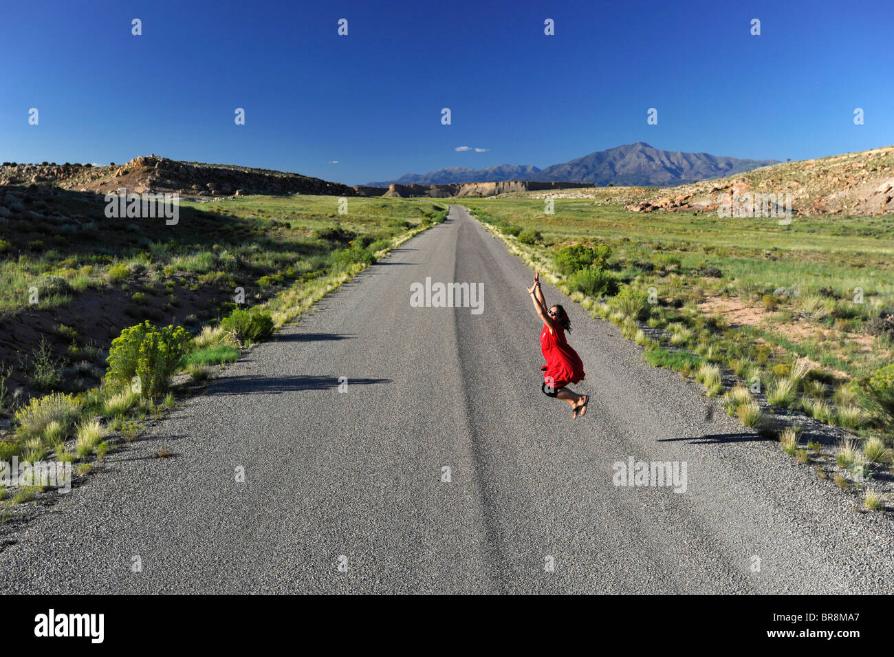 Burr Trail Süd-Utah USA Stockfoto