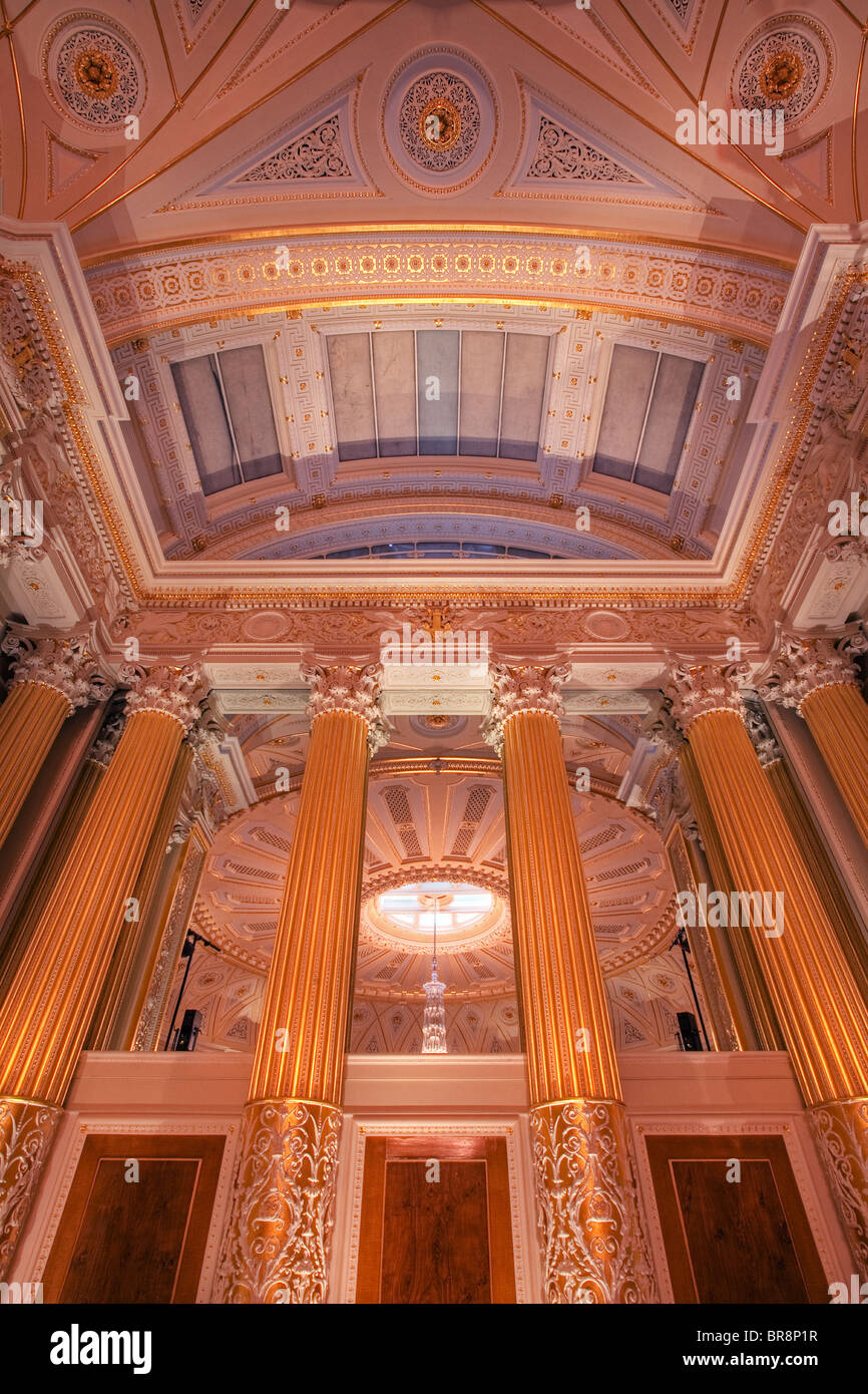 Eine innere Foto von St Georges Hall in Liverpool Stockfoto